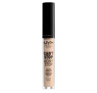 Concealer CANT'T STOP WON'T STOP CONTUR CONCEALER, leichte, verblendbare und matte Formulierung von NYX Professional Makeup in Beige – Produktfoto 1 von 5
