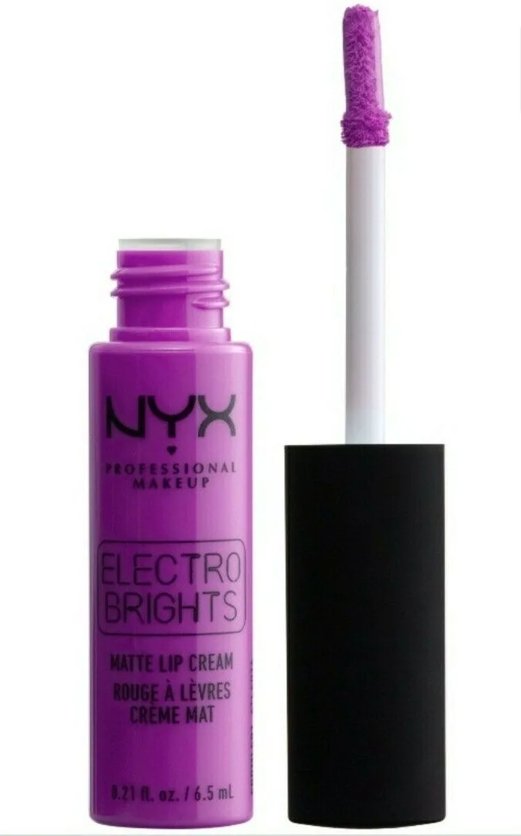 Electro Brights - Matte - Lip Cream - Florence - EBRMLC04 - Lippenstift - 6.5 ml by NYX Professional Makeup in Purple – product photo