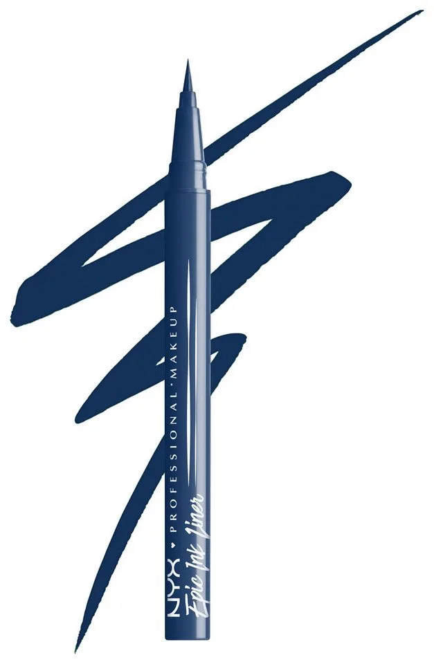 Epic Ink Liner Jeanz Matte Eyeliner van NYX Professional Makeup in Blauw, 1 ml – productfoto 4 van 5