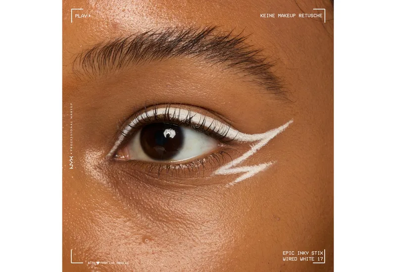 Epic Inky Stix Cream Gel-Eyeliner Waterproof Eyeliner fra NYX Professional Makeup i Hvid, 0.1 g – produktbillede 4 af 4