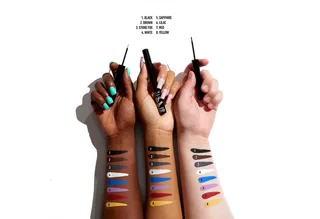 Epic Wear Liquid Liner Eyeliner de NYX Professional Makeup en Noir, 3.5 ml – photo du produit 4 sur 5