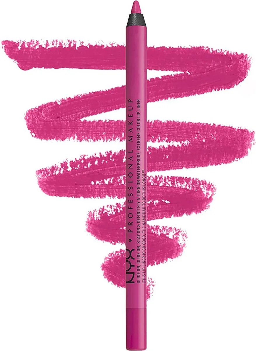 Extreme Color Waterproof Lipliner van NYX Professional Makeup in Disco Rage – productfoto