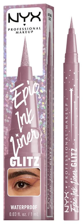 Eyeliner EPIC INK LINER, mit auffälliger Pigmentierung von NYX Professional Makeup in Lila – Produktfoto 1 von 5