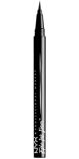 Eyeliner EPIC INK LINER, mit auffälliger Pigmentierung von NYX Professional Makeup in Schwarz – Produktfoto 3 von 5