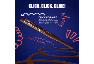 Eyeliner EPIC INKY STIX CREAM GEL EYELINER, ideal für definierte Lidstriche und vielfältige, ausdrucksstarke Looks by NYX Professional Makeup in Brown – product photo 2 of 4