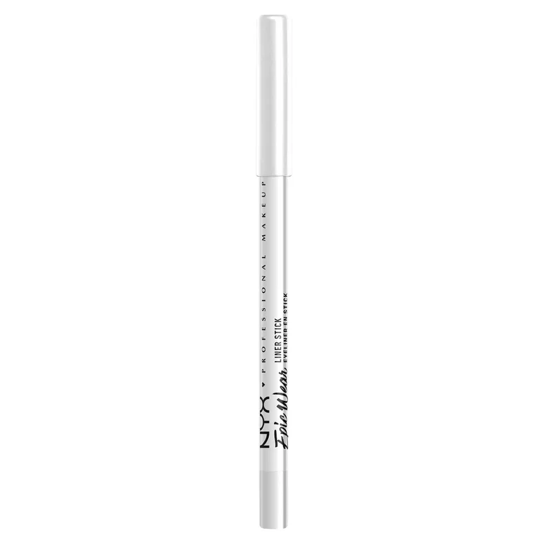 Eyeliner EPIC WEAR LINER STICKS, kräftige Pigmentierung, Waterproof, metallisch glänzend von NYX Professional Makeup in Weiß – Produktfoto 1 von 3