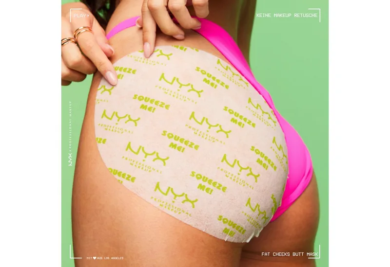 Fat Cheeks Butt Sheet Mask Coconut Cutie Sheet Mask fra NYX Professional Makeup i 40 ml – produktbillede 4 af 5