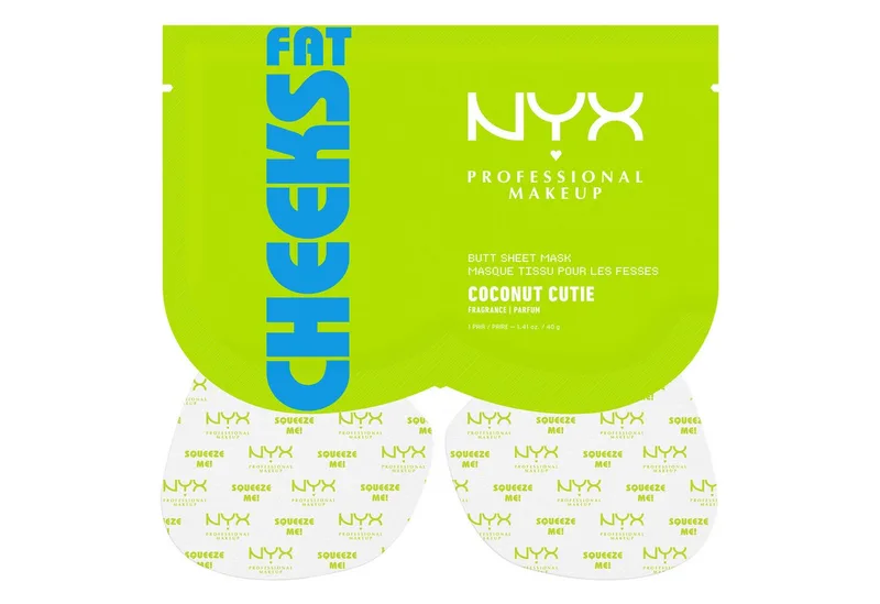 Fat Cheeks Butt Sheet Mask Coconut Cutie Sheet Mask fra NYX Professional Makeup i 40 ml – produktbillede 5 af 5