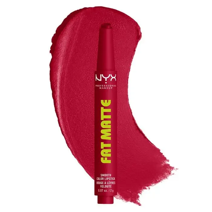 Fat Matte Smooth Color Lipstick Scarlet Snuggles von NYX Professional Makeup – Produktfoto