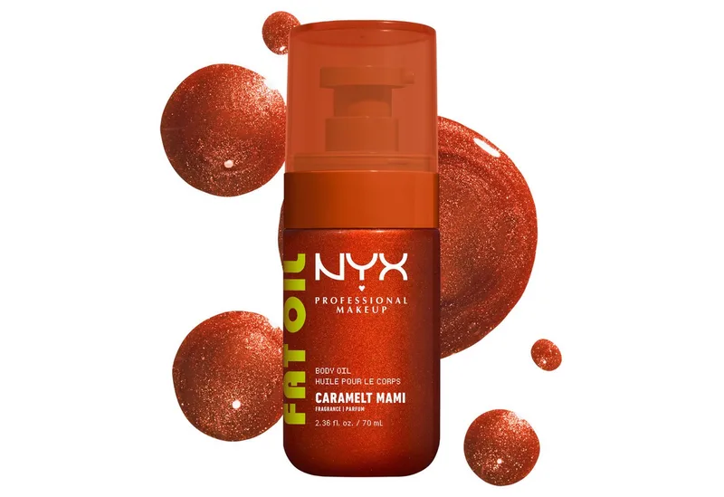 Fat Oil Caramelt Mami Body Oil Lichaamsolie de NYX Professional Makeup en 70 ml – photo du produit 2 sur 5