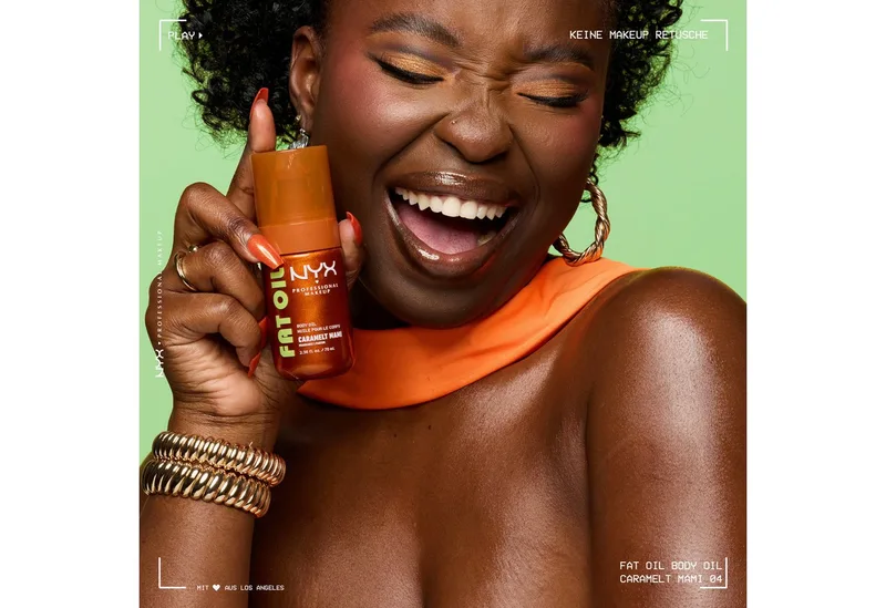 Fat Oil Caramelt Mami Body Oil Lichaamsolie de NYX Professional Makeup en 70 ml – photo du produit 4 sur 5