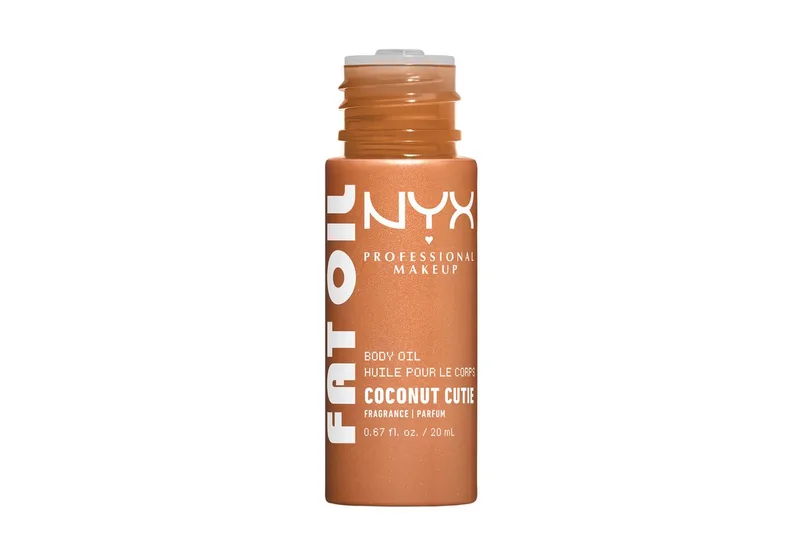Fat Oil Coconut Cutie Body Oil Lichaamsolie fra NYX Professional Makeup i 20 ml – produktbillede 3 af 5