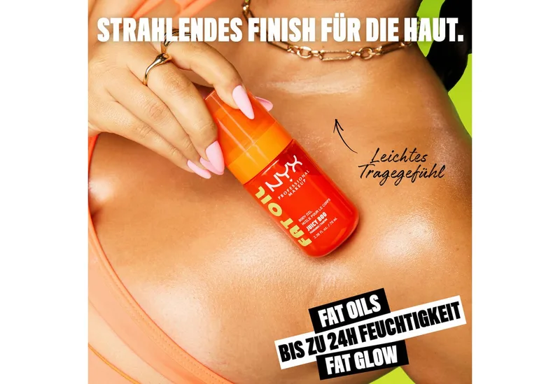 Fat Oil Juicy Boo Body Oil Lichaamsolie fra NYX Professional Makeup i 70 ml – produktbillede 5 af 5