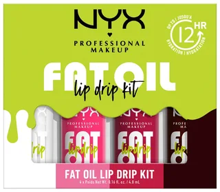 Fat Oil Lip Drip Kit Lip Gloss 4er Set Lip Kits von NYX Professional Makeup in 1 st – Produktfoto 2 von 5