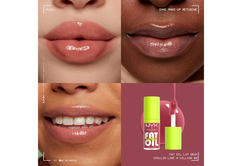 Fat Oil Lip Drip Lipgloss von NYX Professional Makeup in Braun, 5 ml – Produktfoto 5 von 5