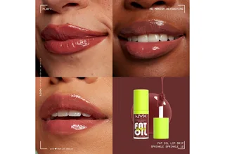 Fat Oil Lip Drip Lipgloss van NYX Professional Makeup in Donkerrood, 5 ml – productfoto 5 van 5