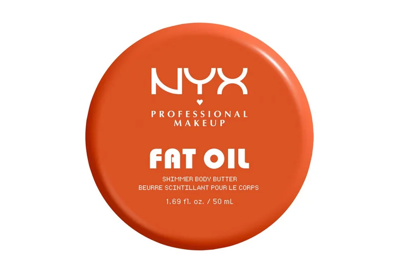 Fat Oil Shimmer Body Butter Caramelt Mami Body Butter fra NYX Professional Makeup i 50 ml – produktbillede 2 af 4