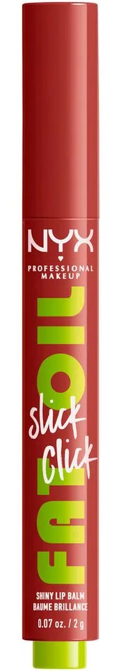 Fat Oil Slick Click - shiny lip balm - going viral (rose) (04) - high shine fra NYX Professional Makeup – produktbillede 2 af 4
