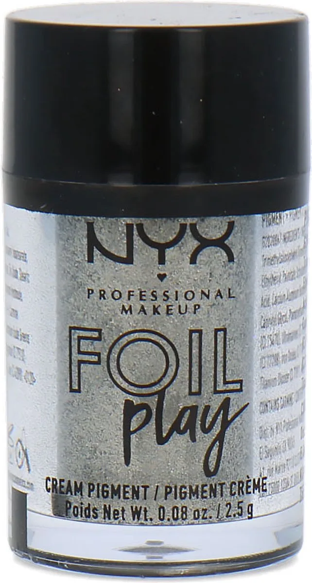 Foil Play Cream Pigment Oogschaduw de NYX Professional Makeup en Radiocast – photo du produit