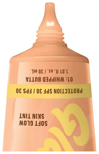 Foundation BUTTERMELT GLAZE SOFT GLOW SKIN TINT + LSF 30, Pflegend, spendet Feuchtigkeit, ohne Rückstände und öliges Finish. von NYX Professional Makeup in Beige – Produktfoto 4 von 5