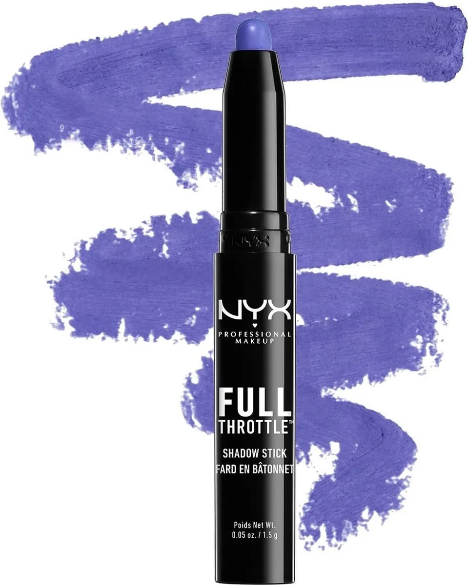 Full Throttle - Shadow Stick - FTSS07 - Femme Fatale - Oogschaduw - 1.5 g by NYX Professional Makeup in Blue – product photo