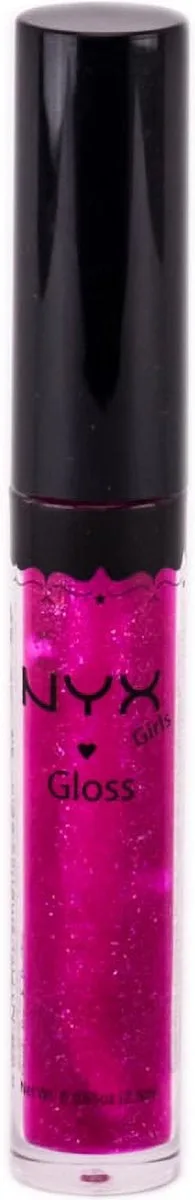 Girls Round Lipgloss - Tint by NYX Professional Makeup in Red – product photo