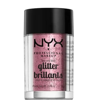 Glitter Brilliants Face & Body Glitters van NYX Professional Makeup in Lichtbruin, 2.5 g – productfoto 2 van 2
