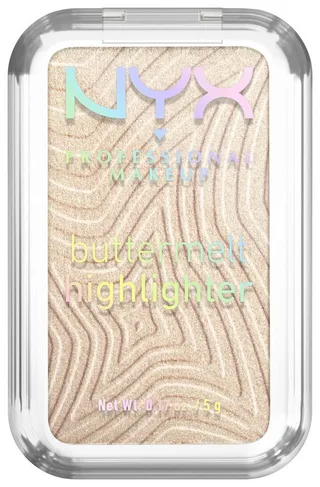 Highlighter BUTTERMELT HIGHLIGHTER, zaubert einen multidimensionalen Glow in das Gesicht by NYX Professional Makeup in Gold – product photo 2 of 5