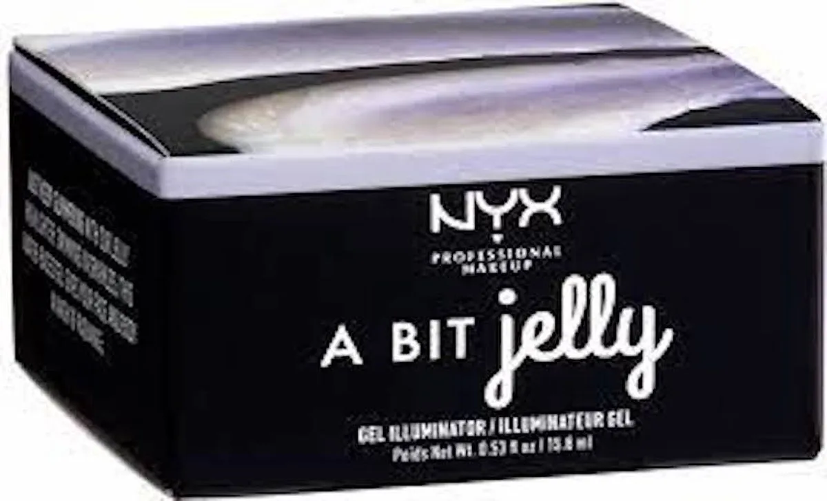 Illuminator Highlighter – A Bit Jelly – Gel Highlighter – 15 ml by NYX Professional Makeup in ABJG101 Opalescent – product photo