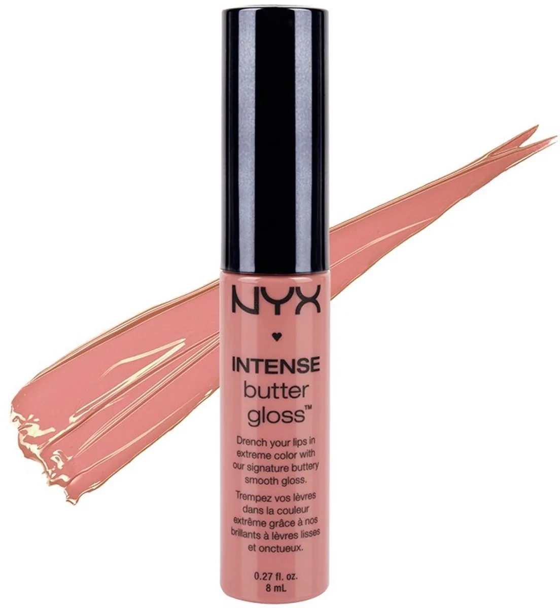 Intense Butter Gloss 11 Tres Leches – Creamy Lip Gloss – Nude by NYX Professional Makeup in Tres lenches, Nude – product photo