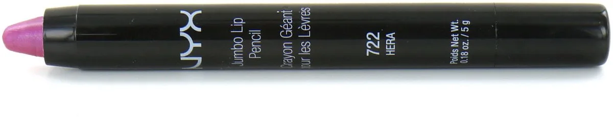 Jumbo Lip Pencil - 722 Hera - Lippenpotlood - 5 g by NYX Professional Makeup in Pink – product photo