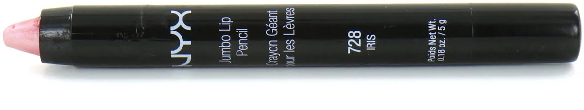 Jumbo Lip Pencil - JLP728 Iris by NYX Professional Makeup in Pink – product photo