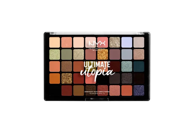 Lidschatten-Palette ULTIMATE SHADOW PALETTE, mit intensiven Farbtönen fra NYX Professional Makeup i Flerfarvet – produktbillede 1 af 5