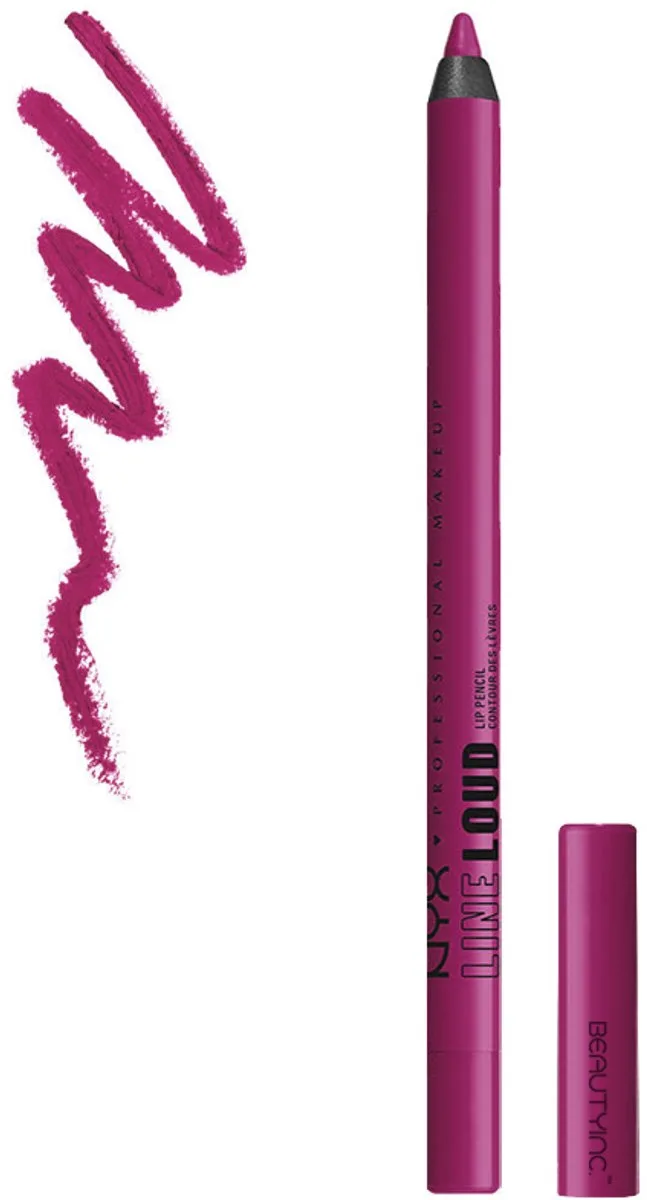 Line Loud Lip Pencil 20 Potential Suitor by NYX Professional Makeup in Purple – product photo