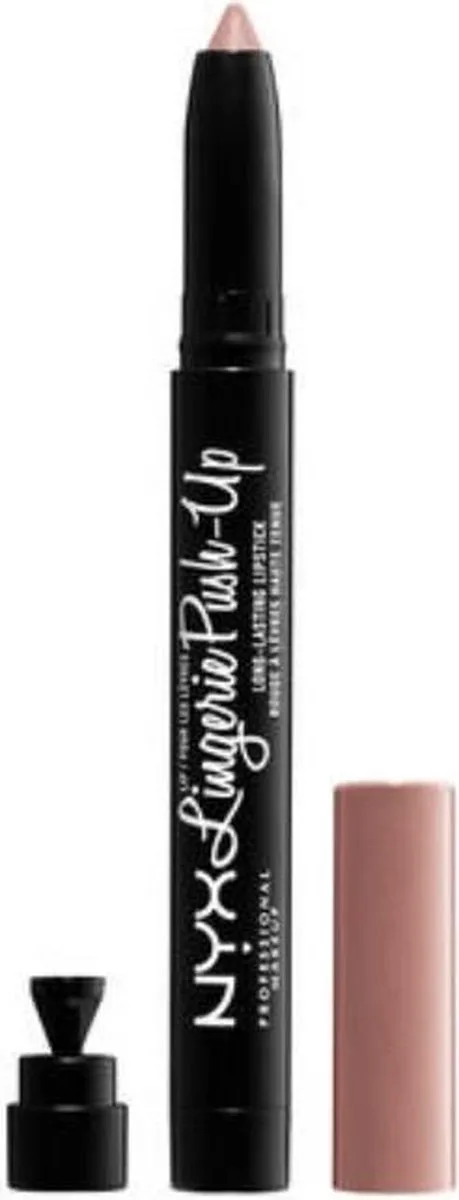 Lingerie Push-Up Long-Lasting Lipstick - LIPLIPLS03 Lace Detail by NYX Professional Makeup in Nude – product photo