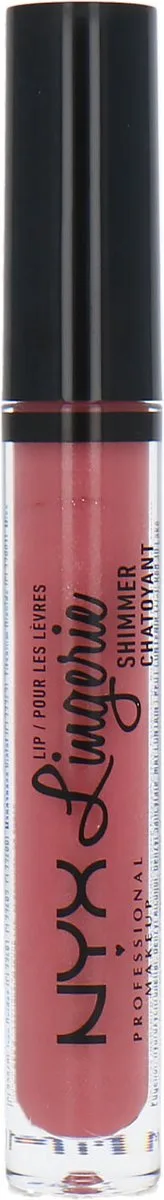 Lip Lingerie Shimmer Lipstick - LLS08 Euro Trash by NYX Professional Makeup in Pink – product photo