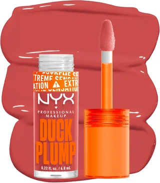 Lipgloss DUCK PLUMP LIP LACQUER, sofortiger Schmollmund-Effekt dank Kollagenpeptiden de NYX Professional Makeup en Beige – photo du produit 2 sur 5