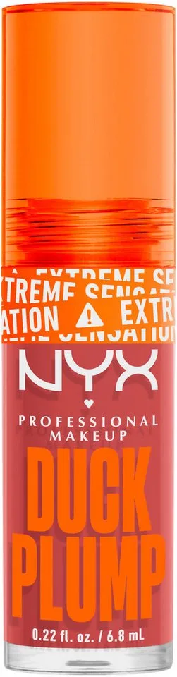 Lipgloss DUCK PLUMP LIP LACQUER, sofortiger Schmollmund-Effekt dank Kollagenpeptiden de NYX Professional Makeup en Beige – photo du produit 3 sur 5