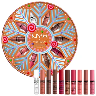 Lipgloss HOLIDAY 2025 BUTTER GLOSS KIT, 10-tlg. von NYX Professional Makeup in Mehrfarbig – Produktfoto 1 von 5