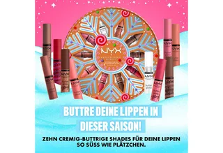 Lipgloss HOLIDAY 2025 BUTTER GLOSS KIT, 10-tlg. von NYX Professional Makeup in Mehrfarbig – Produktfoto 3 von 5