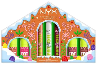 Lipgloss HOLIDAY 2025 FAT GINGERBREAD HOUSE KIT von NYX Professional Makeup in Mehrfarbig – Produktfoto 2 von 5