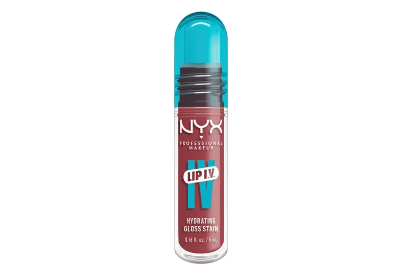 Lipgloss LIP IV GLOSS SERUM, gibt den Lippen einen unwiderstehlichen Wet-Look von NYX Professional Makeup in Rosa – Produktfoto 1 von 5