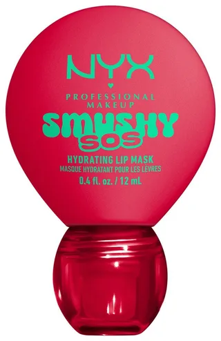 Lippenpflegemittel SMUSHY SOS GLOSSSY LIP BALM, pflege, getönte Farbe und professioneller Shine, alles in einem van NYX Professional Makeup in Rood – productfoto 1 van 5