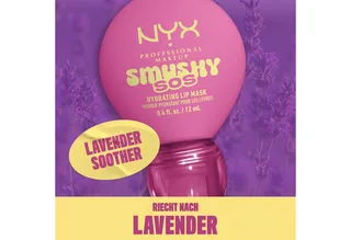 Lippenpflegemittel SMUSHY SOS GLOSSSY LIP BALM, pflege, getönte Farbe und professioneller Shine, alles in einem de NYX Professional Makeup en Violet – photo du produit 3 sur 5