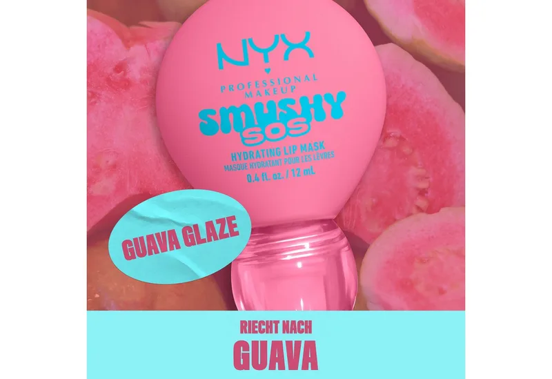 Lippenpflegemittel SMUSHY SOS GLOSSSY LIP BALM, pflege, getönte Farbe und professioneller Shine, alles in einem by NYX Professional Makeup in Brown – product photo 3 of 5