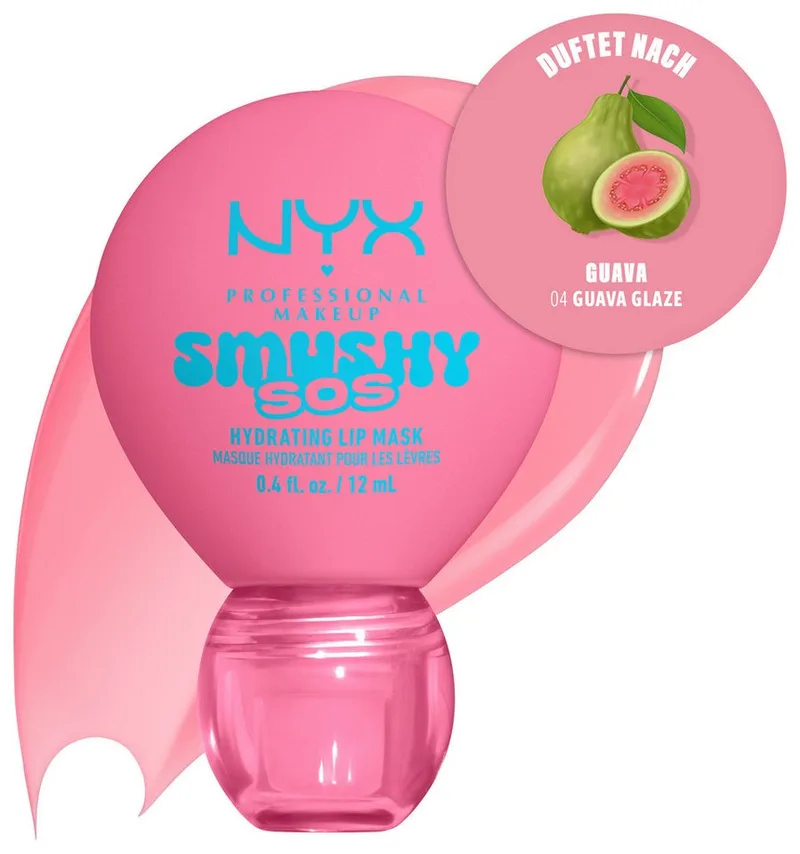 Lippenpflegemittel SMUSHY SOS GLOSSSY LIP BALM, pflege, getönte Farbe und professioneller Shine, alles in einem by NYX Professional Makeup in Brown – product photo 2 of 5