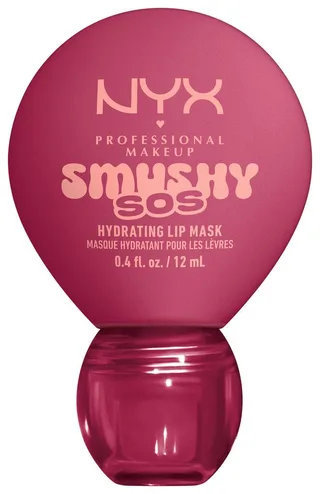 Lippenpflegemittel SMUSHY SOS GLOSSSY LIP BALM, pflege, getönte Farbe und professioneller Shine, alles in einem von NYX Professional Makeup in Rosa – Produktfoto 1 von 5