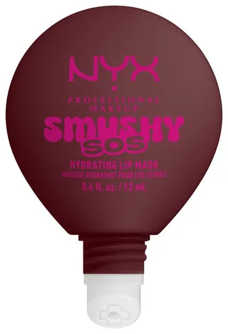Lippenpflegemittel SMUSHY SOS GLOSSSY LIP BALM, pflege, getönte Farbe und professioneller Shine, alles in einem de NYX Professional Makeup en Marron – photo du produit 5 sur 5