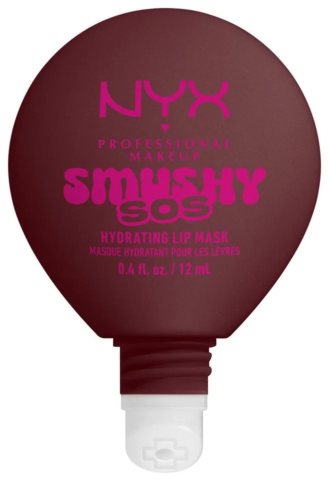 Lippenpflegemittel SMUSHY SOS GLOSSSY LIP BALM, pflege, getönte Farbe und professioneller Shine, alles in einem de NYX Professional Makeup en Marron – photo du produit 5 sur 5