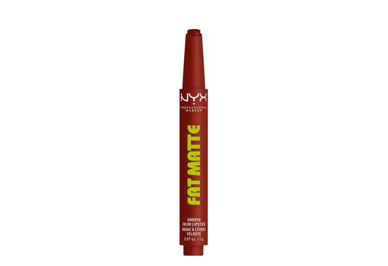 Lippenstift FAT MATTE SMOOTH LIPSTICK von NYX Professional Makeup in Braun – Produktfoto 1 von 5